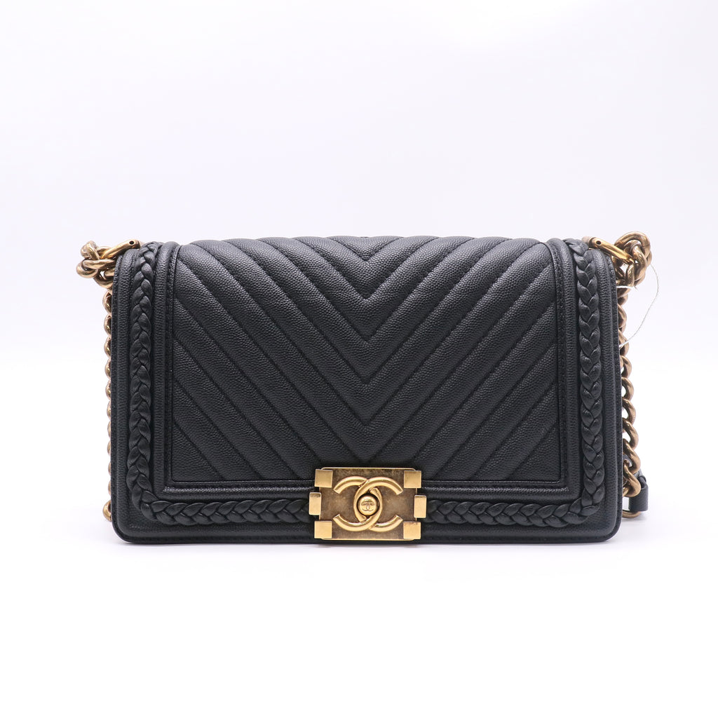 Chanel Medium Boy Chanel Chevron Flap Bag twins LDZ639