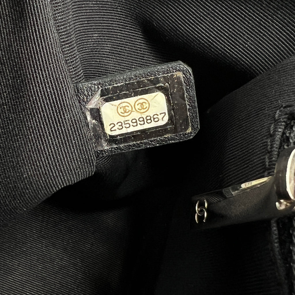 Stitched Small Ring My Bag Flap Crossbody Bag Black Twins