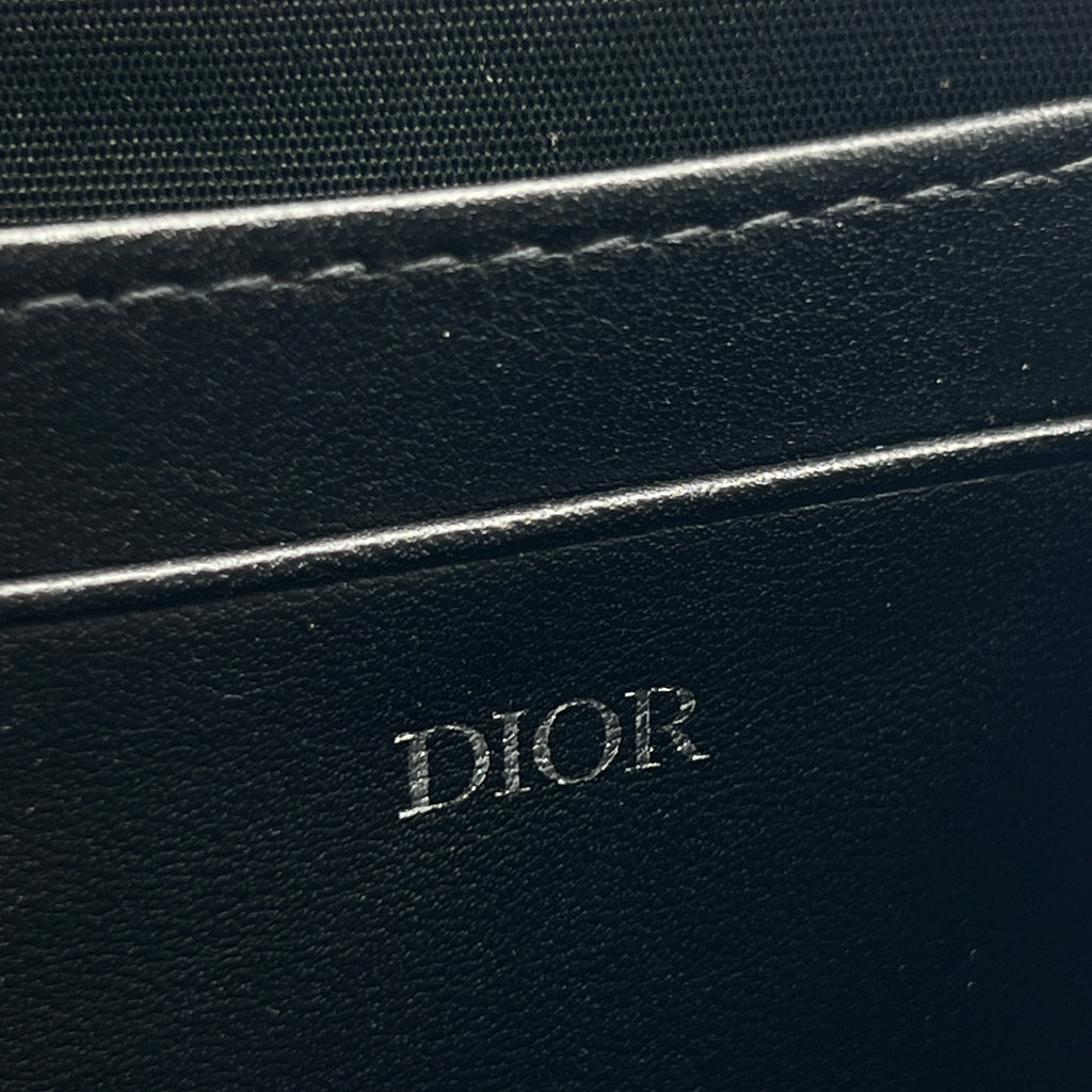 Maxi Safari Bag with Strap Beige and Black Dior Oblique Twins