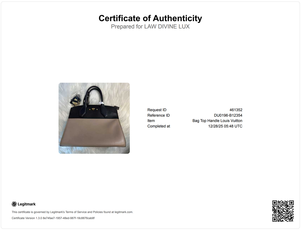 City Steamer Handbag Leather MM