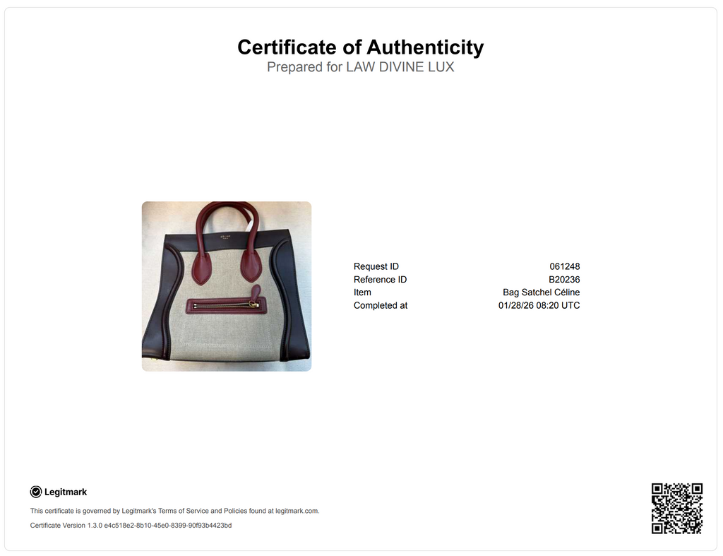 Celine Mini Luggage Tote B20236