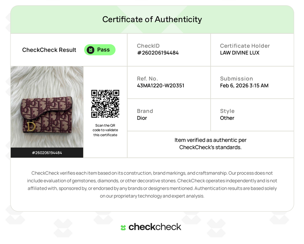 Dior 2020 Saddle Card Holder Compact Wallet W20351