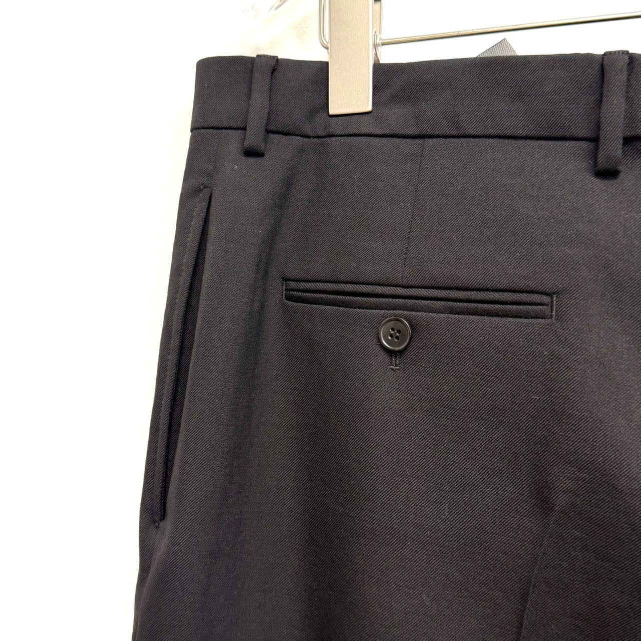 Pre-Owned Saint Laurent PANTS IN WOOL GABARDINE size 52