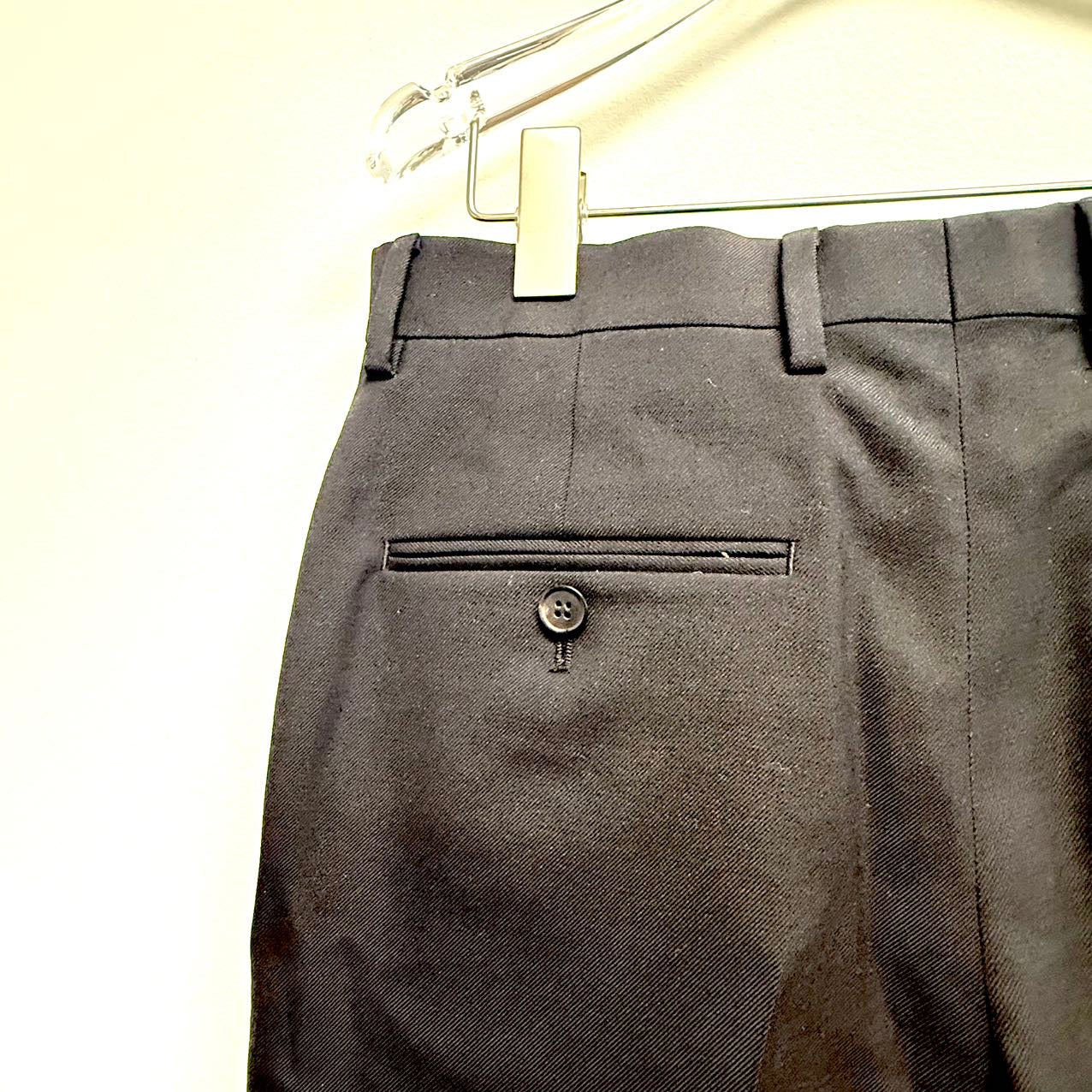 PRE-Owned Saint Laurent PANTS IN WOOL GABARDINE