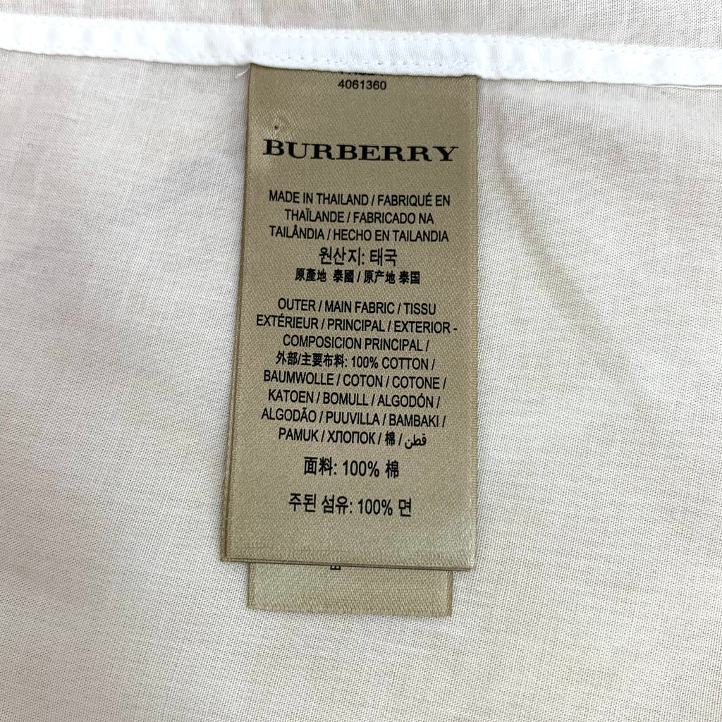 Burberry Brit Pink Check Print Cotton Button Front Shirt S