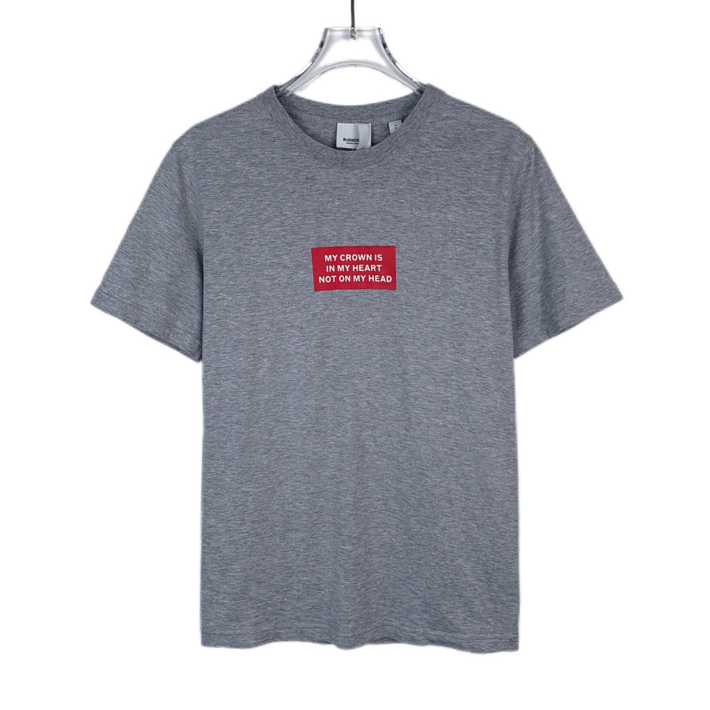 Burberry Graphic Print Crew Neck T-Shirt  S