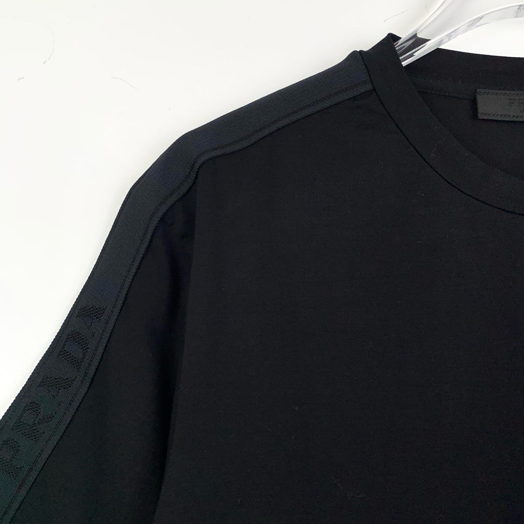 Prada Prada Black Cotton Men's T-Shirt Size S