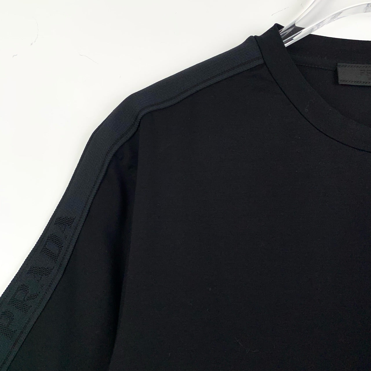 Prada Prada Black Cotton Men's T-Shirt Size S