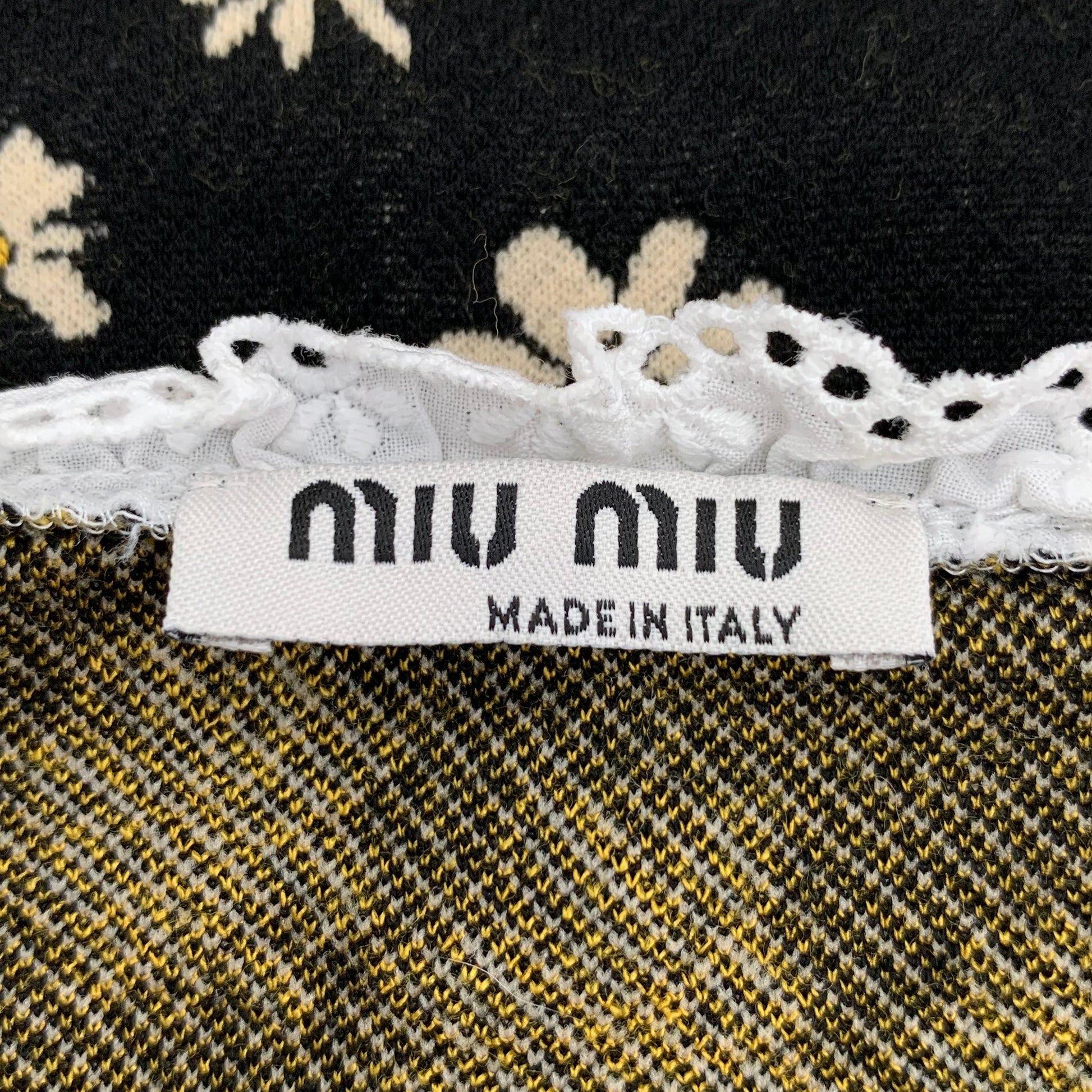 Miu Miu  2020 Floral Print Crop Top S