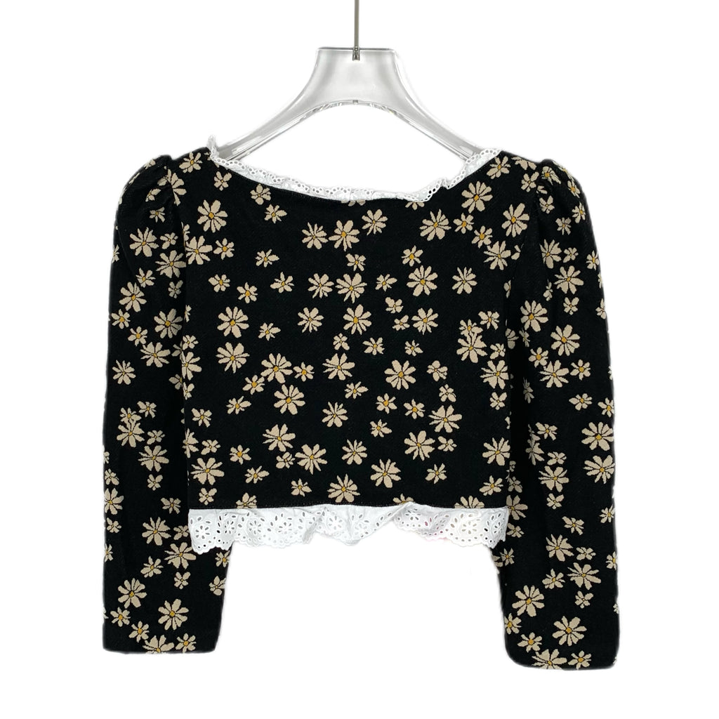 Miu Miu  2020 Floral Print Crop Top S