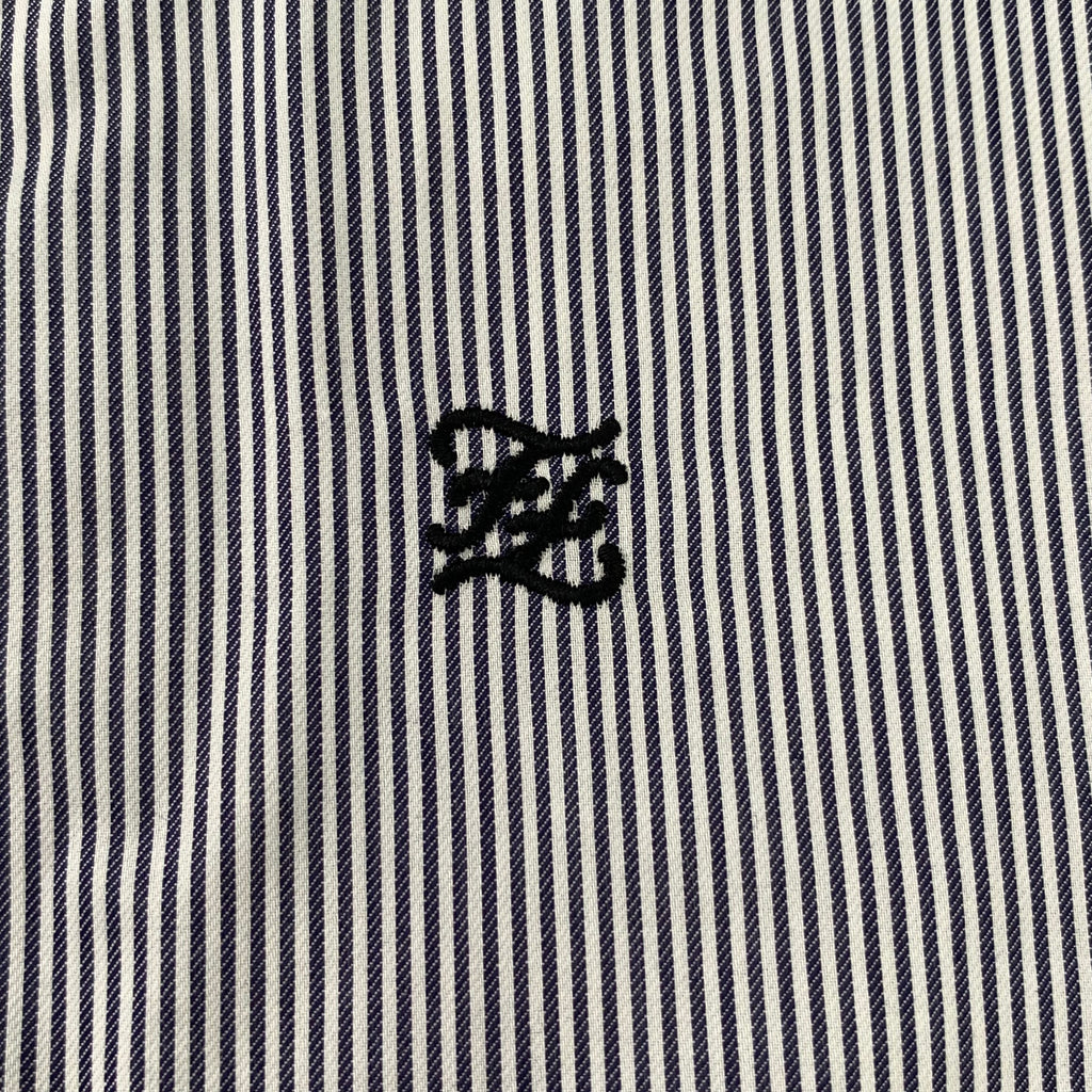 Fendi Fendi Blue Cotton Long Sleeve Shirt  37