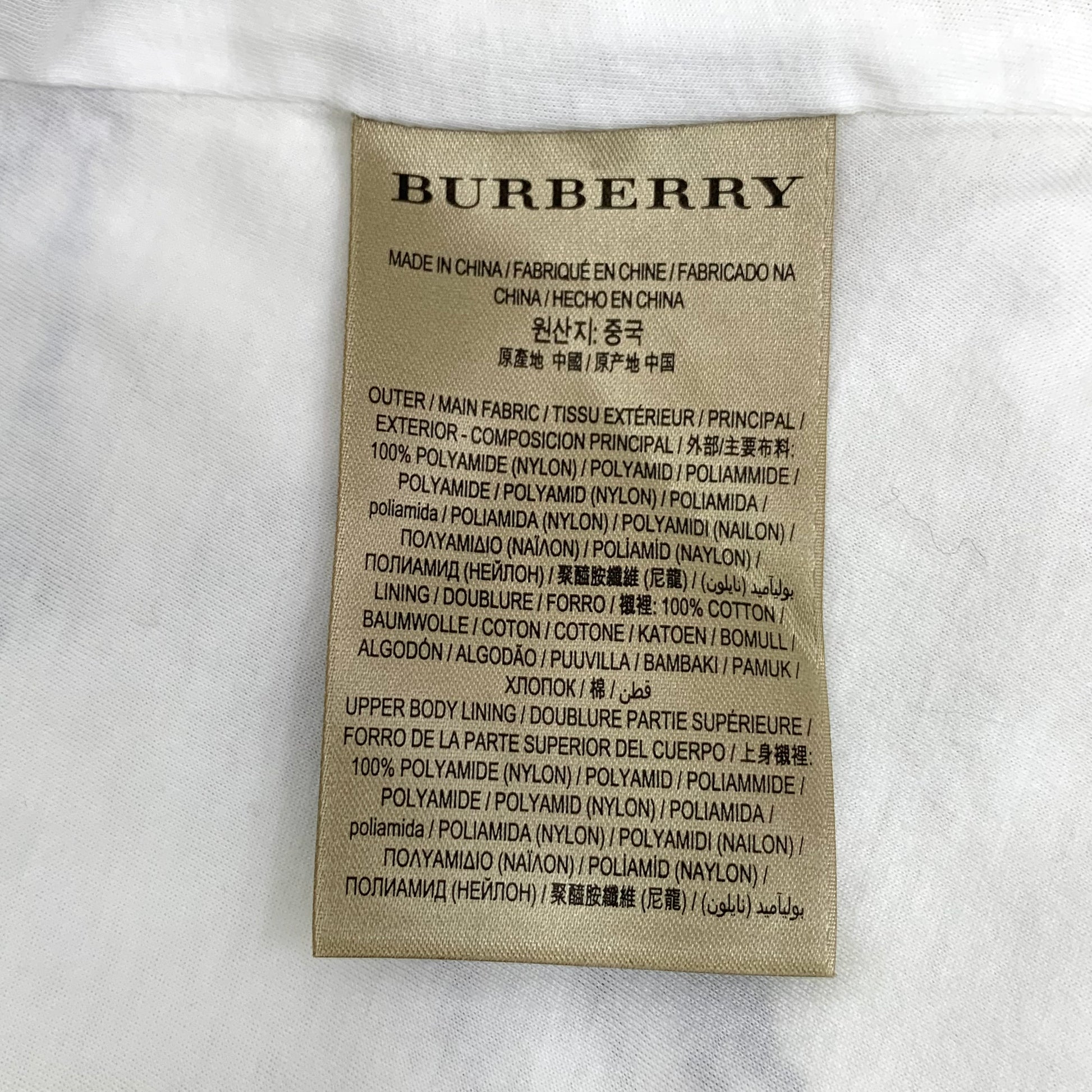 Burberry Striped Blazer - White Jackets L