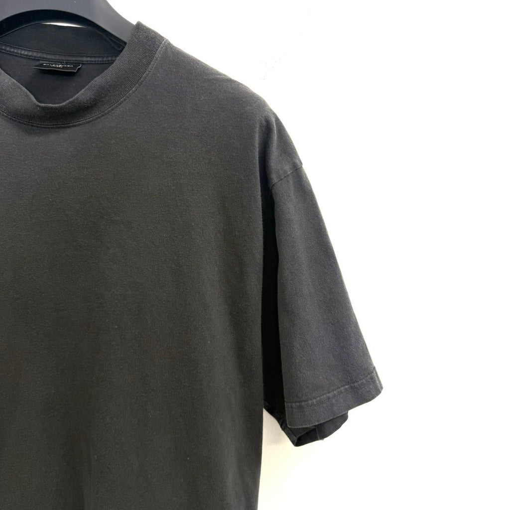 Balenciaga Black Hand-Drawn T-Shirt XS