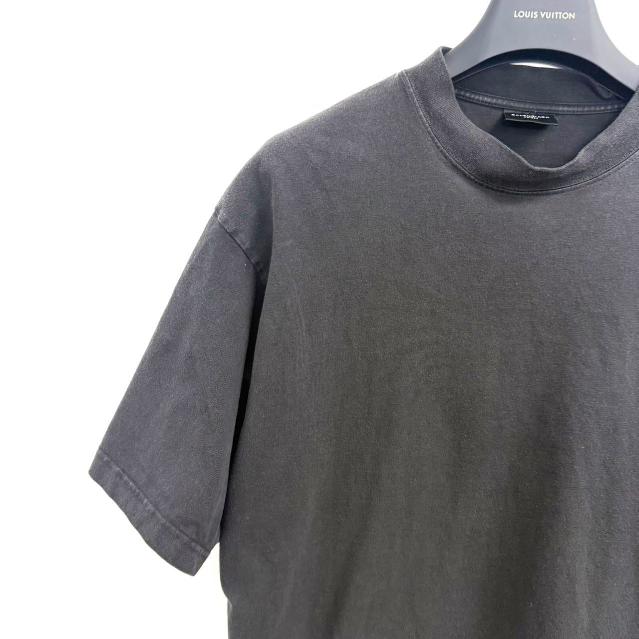 Balenciaga Black Hand-Drawn T-Shirt XS