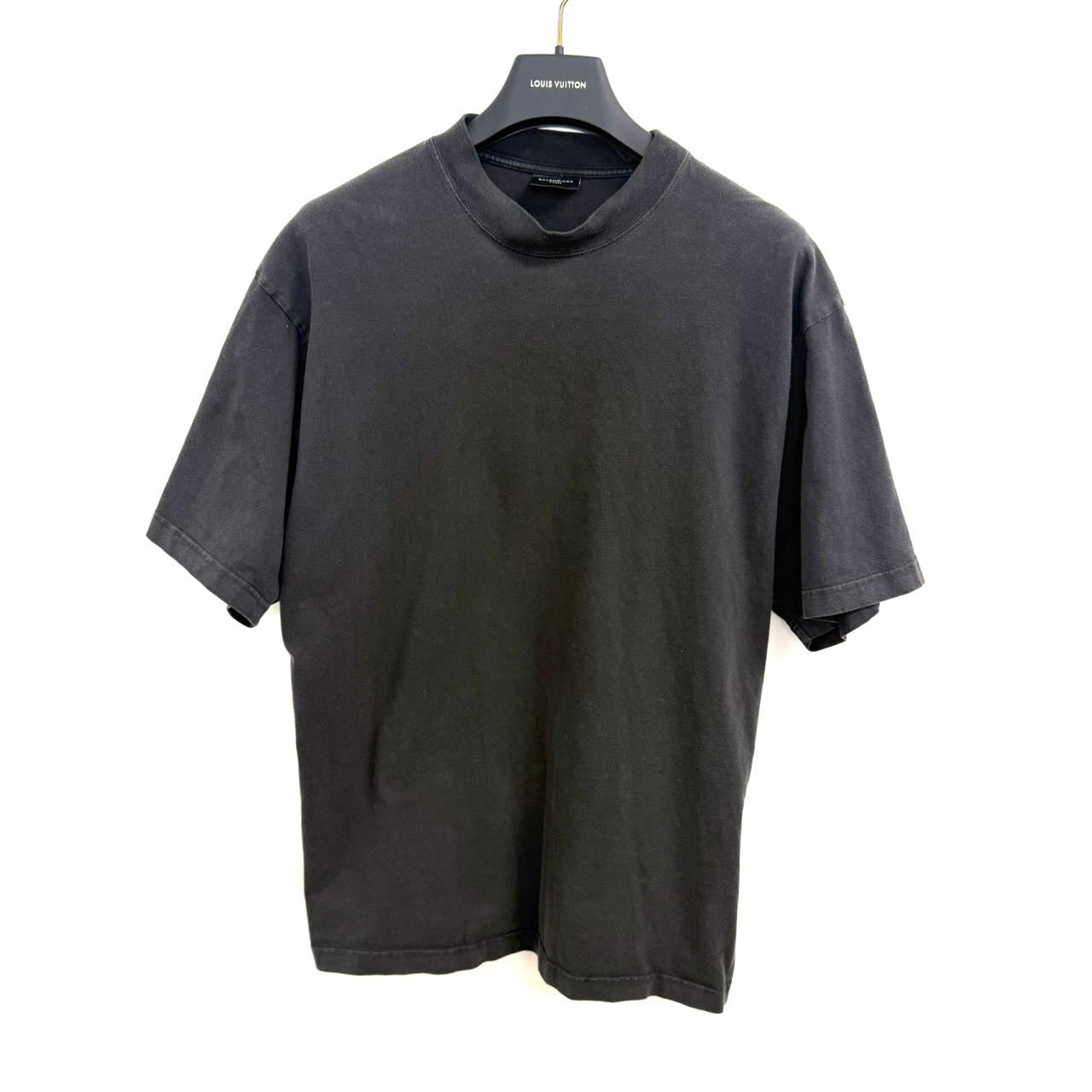 Balenciaga Black Hand-Drawn T-Shirt XS