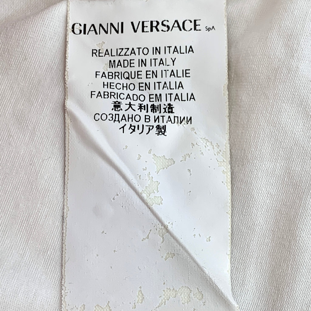 Versace Women's Short Sleeve White T-Shirt s