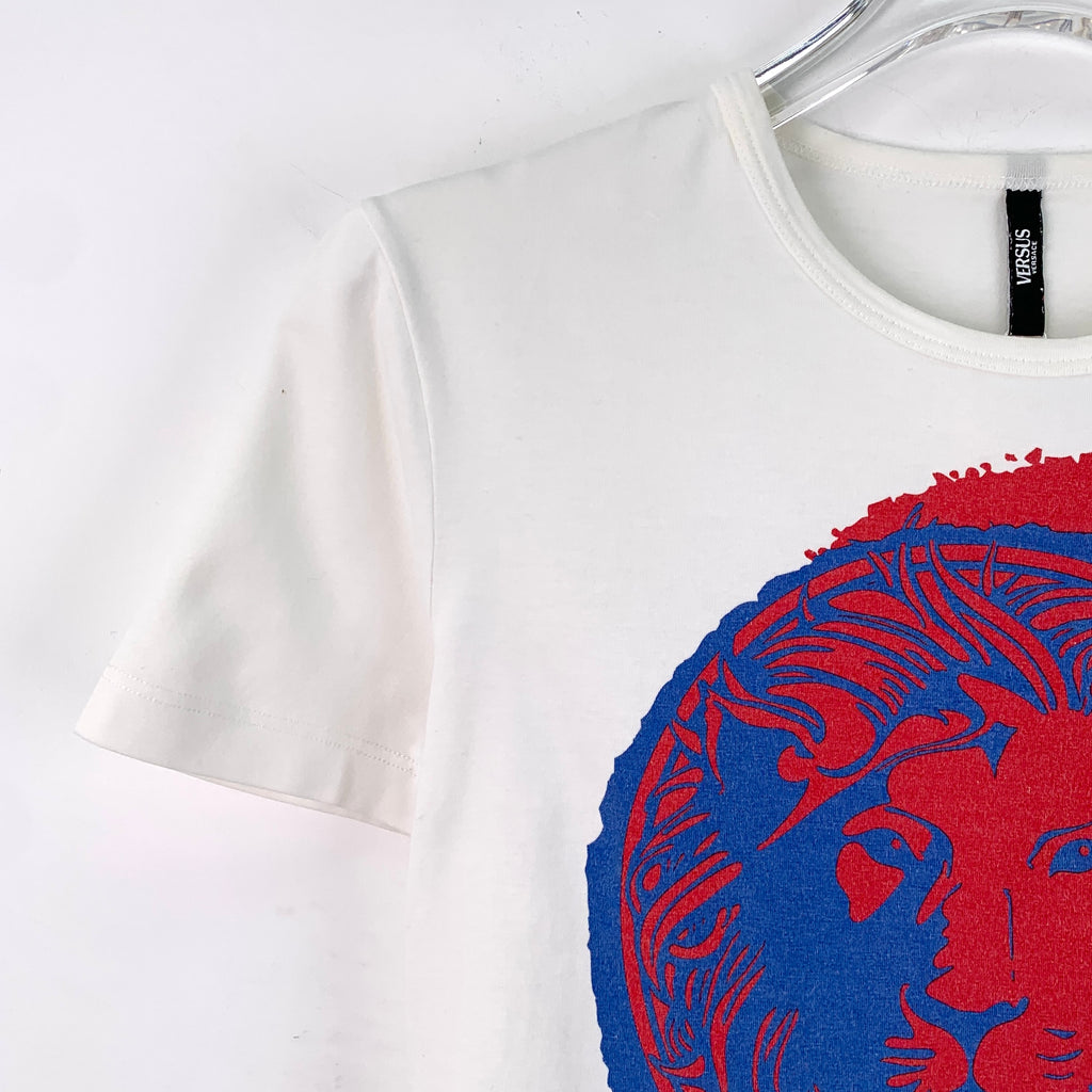 Versace Women's Short Sleeve White T-Shirt s