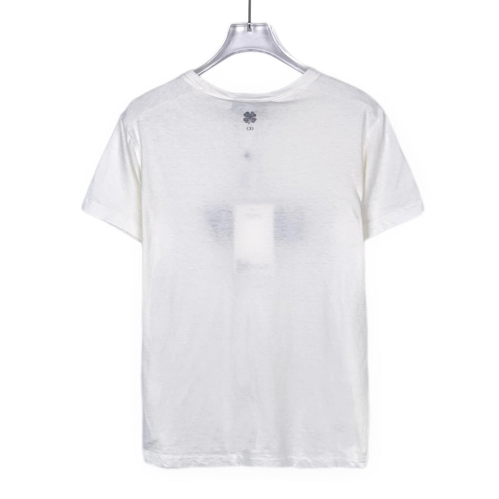 Christian Dior Graphic Print Crew Neck T-Shirt  XS