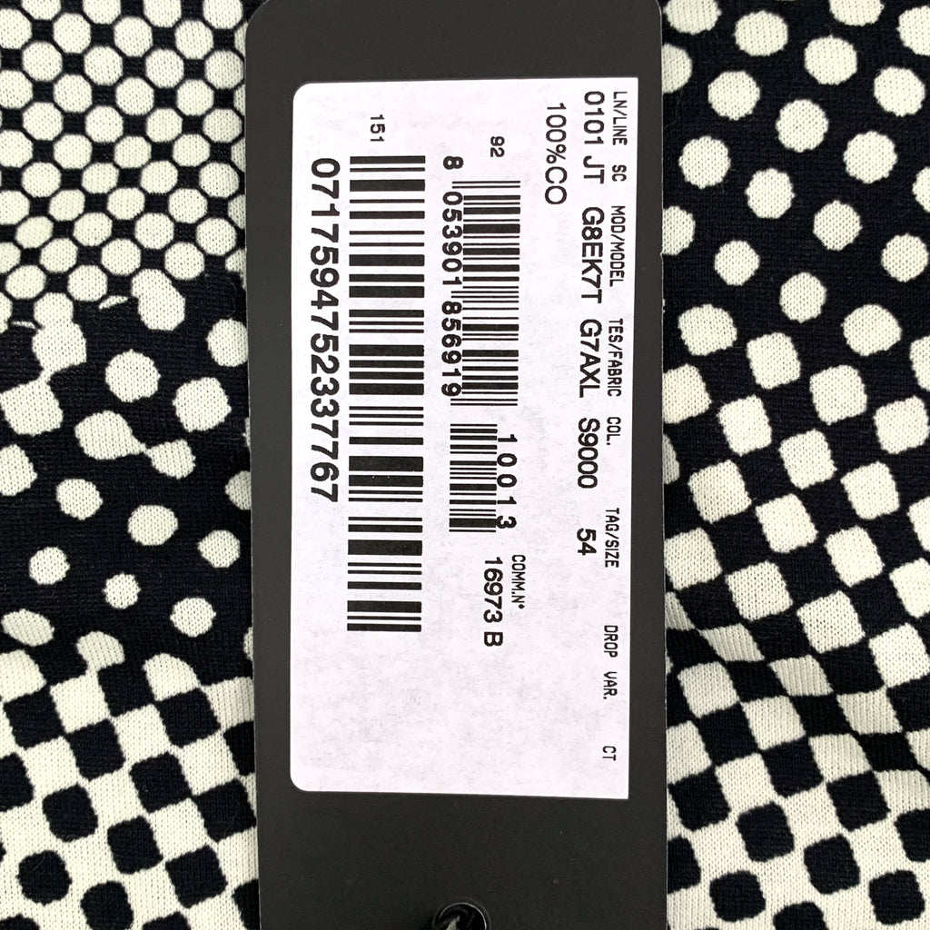 Dolce & Gabbana Polka Dot Print Cotton T-Shirt (XL) WITH TAG