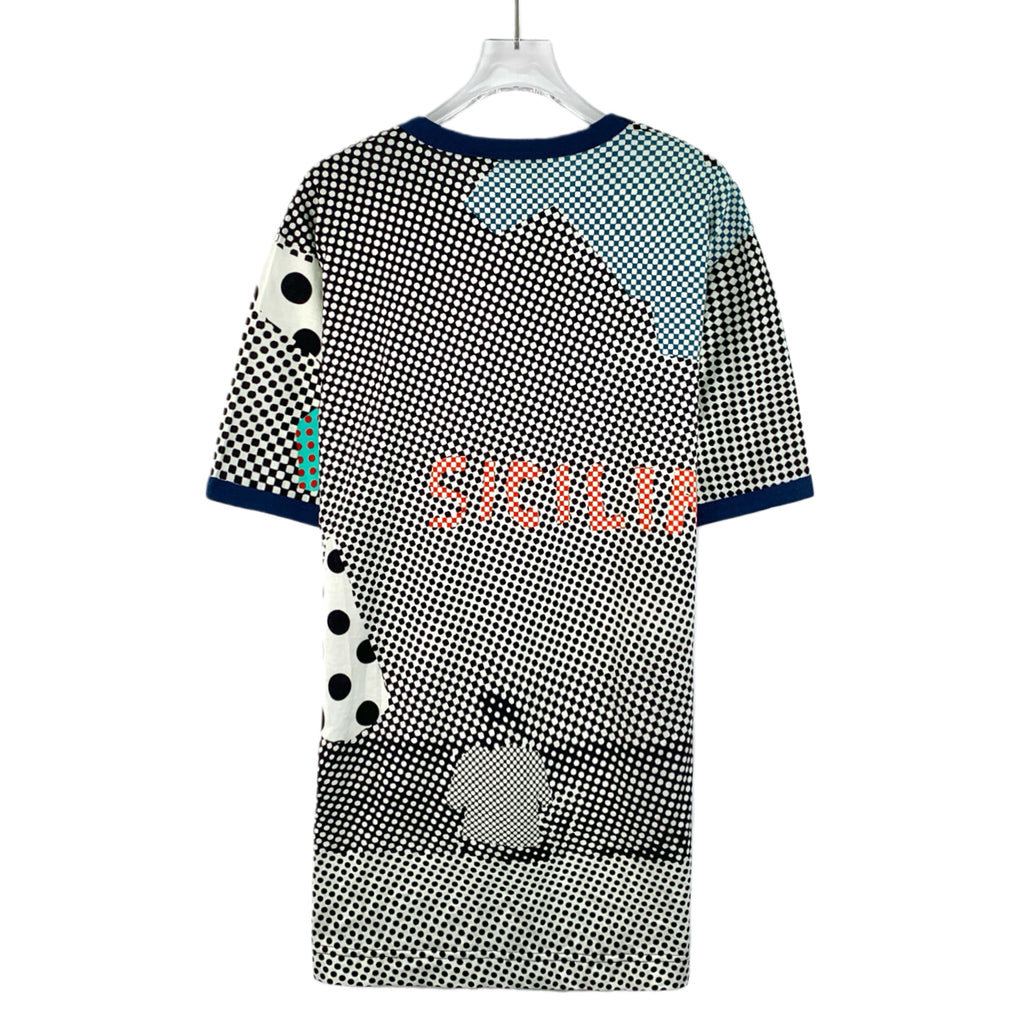 Dolce & Gabbana Polka Dot Print Cotton T-Shirt (XL) WITH TAG