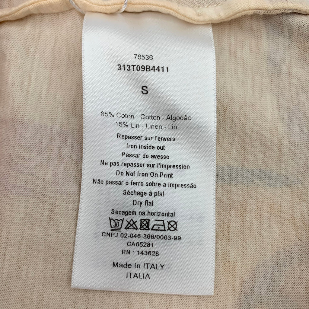 Dior Character Print Cotton T-Shirt Size S