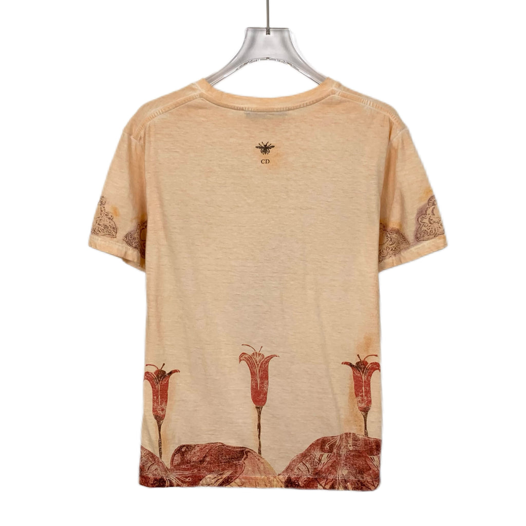 Dior Character Print Cotton T-Shirt Size S