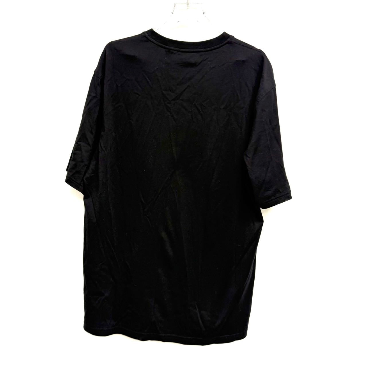 Pre-owned black Burberry Logo Print Cotton-Jersey T-shirt. Size M