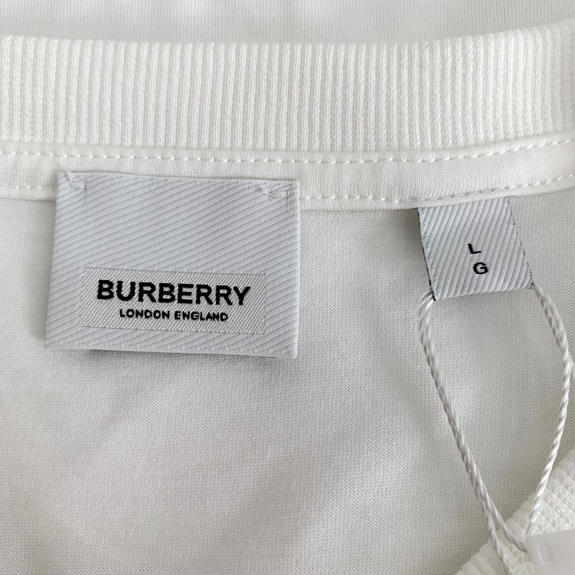 Burberry logo-print Cotton T-shirt L WITH TAG