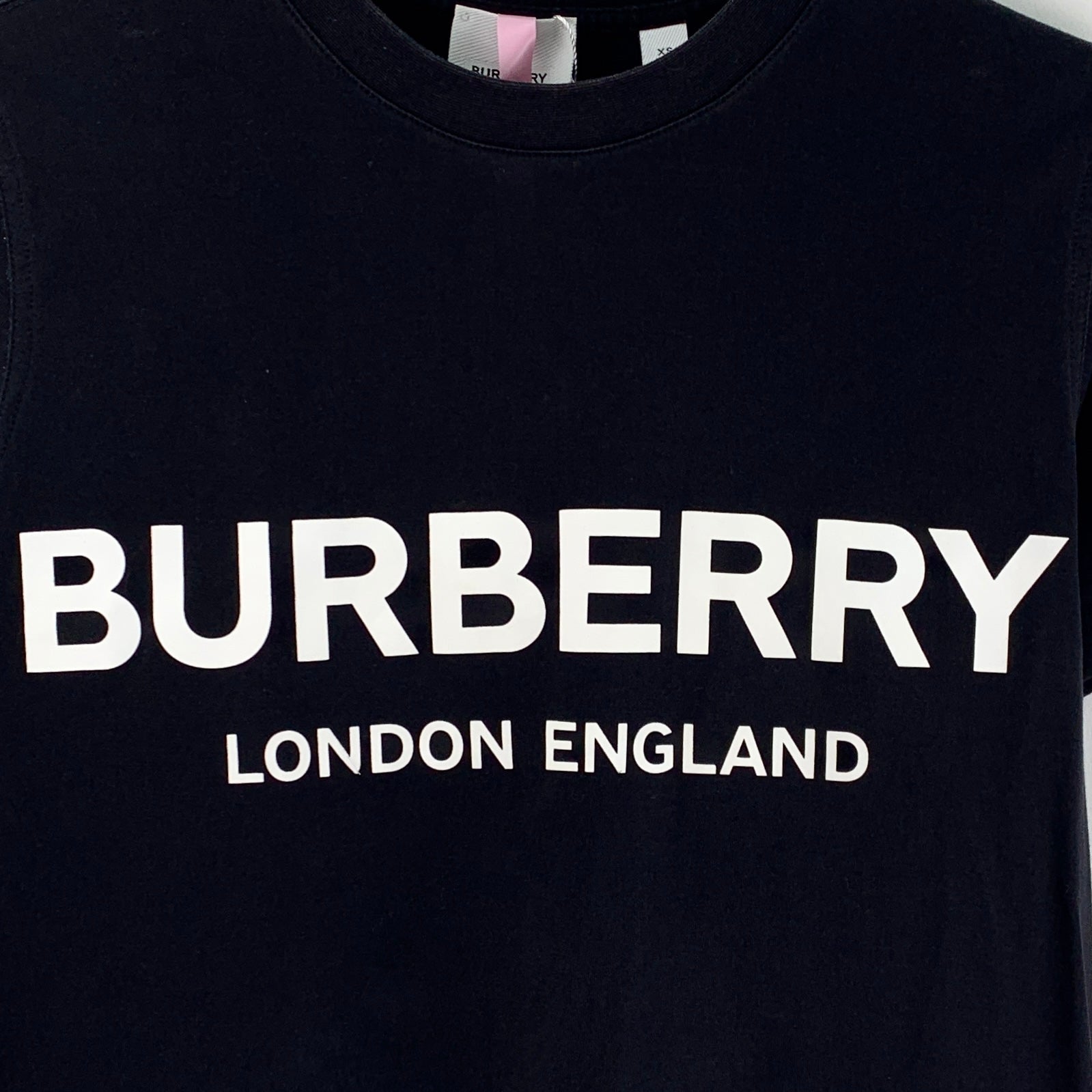 Burberry Harriston Cotton Graphic Tee XS