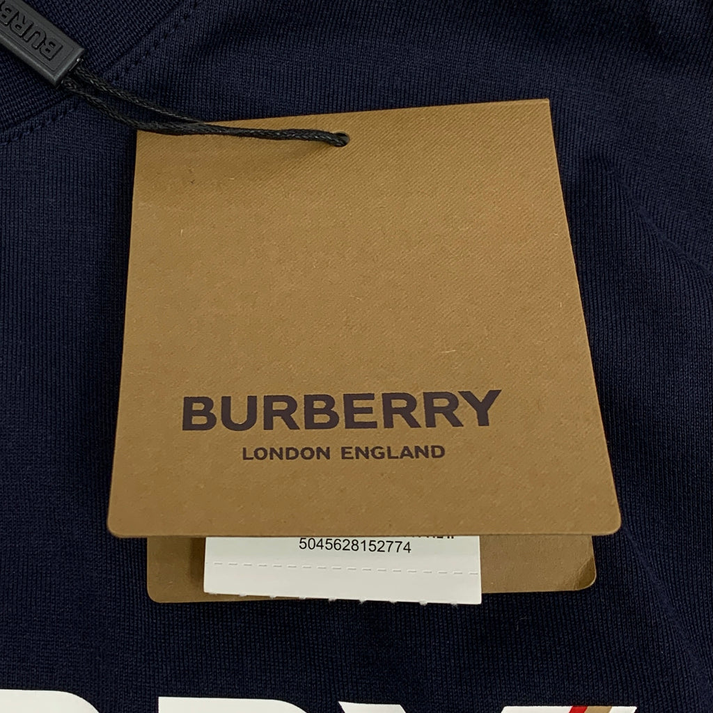 Burberry Logo Print T-shirt Blue xs