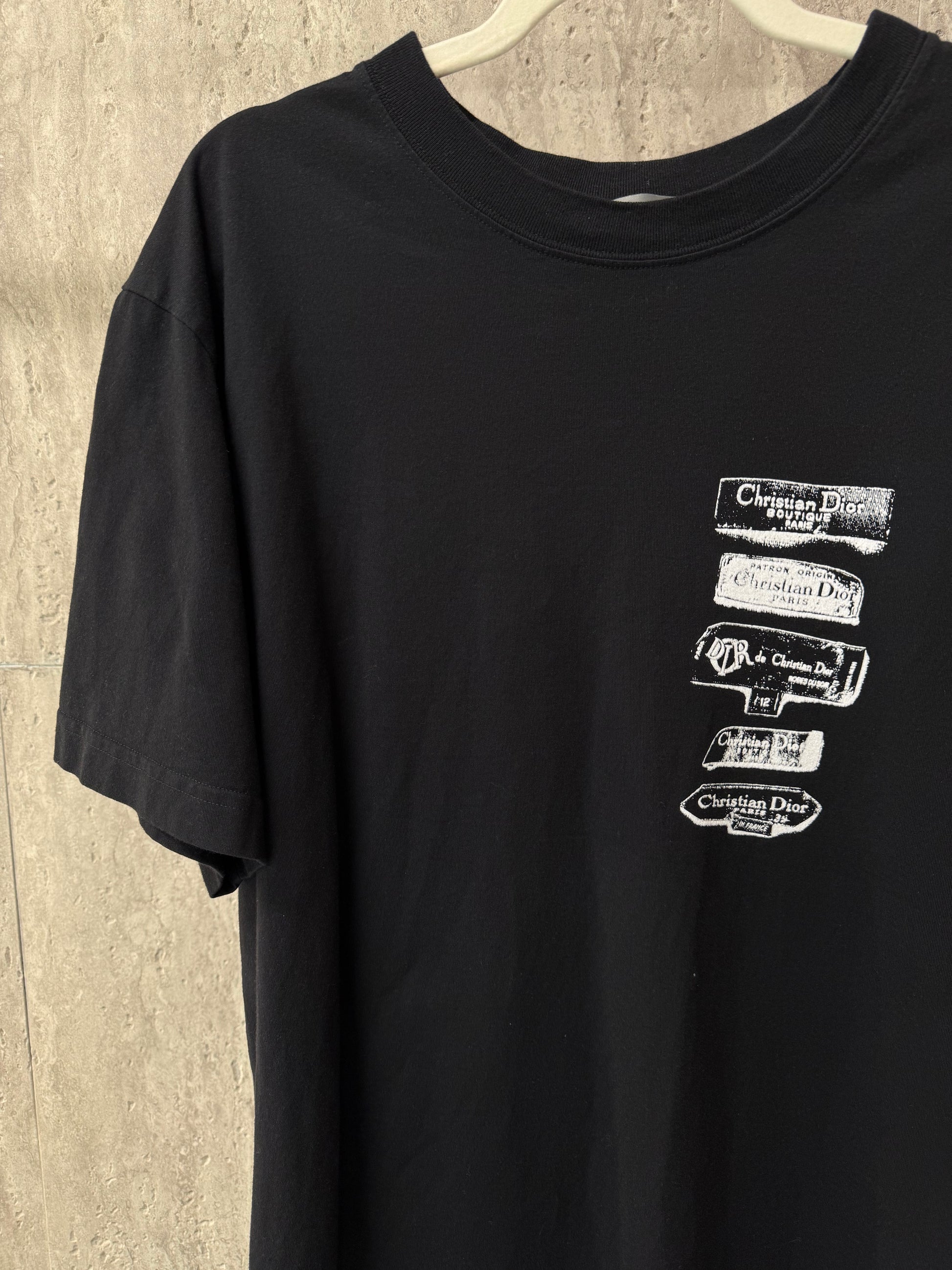 DIOR LOGO SHIRT XL