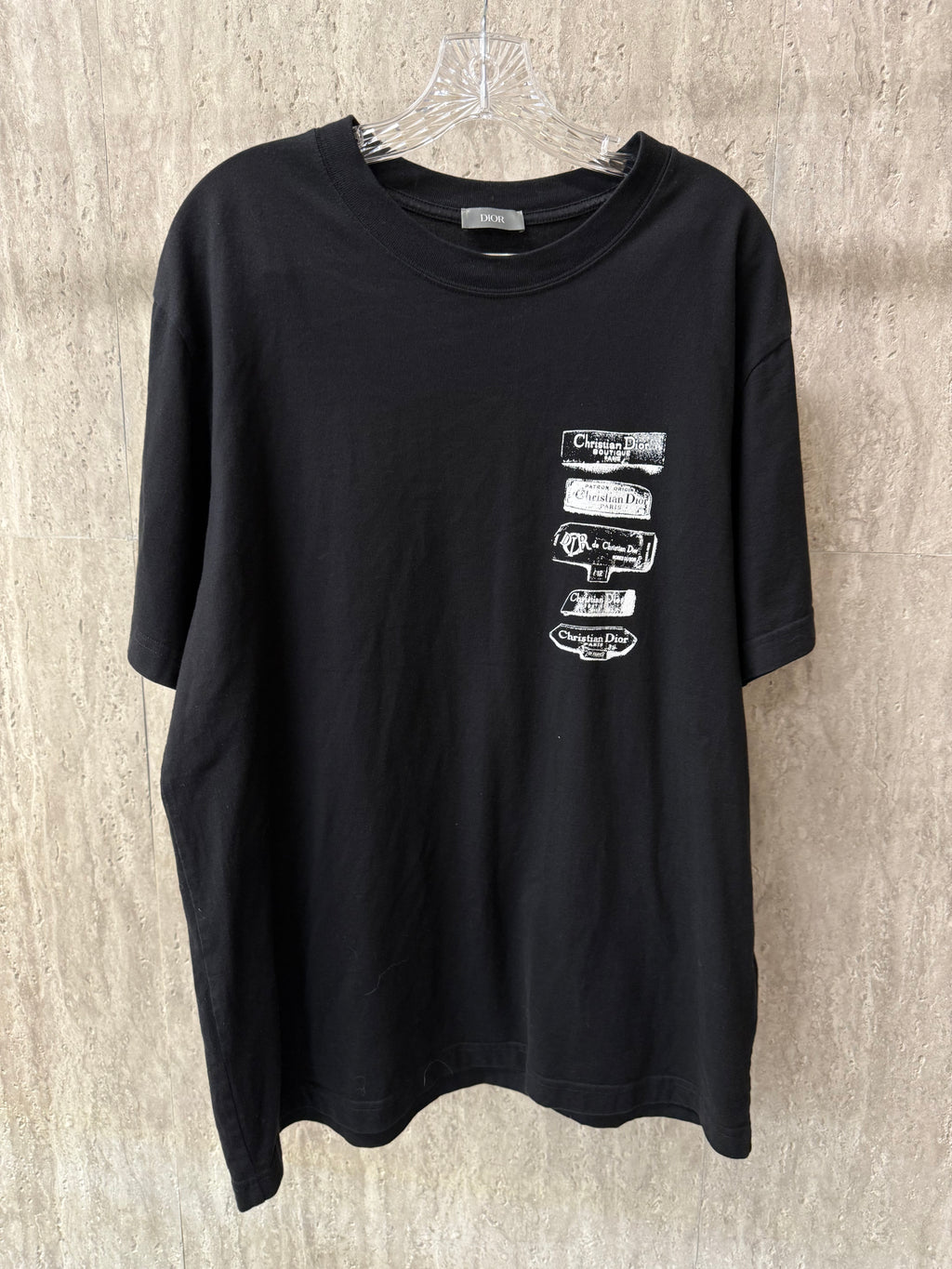 DIOR LOGO SHIRT XL
