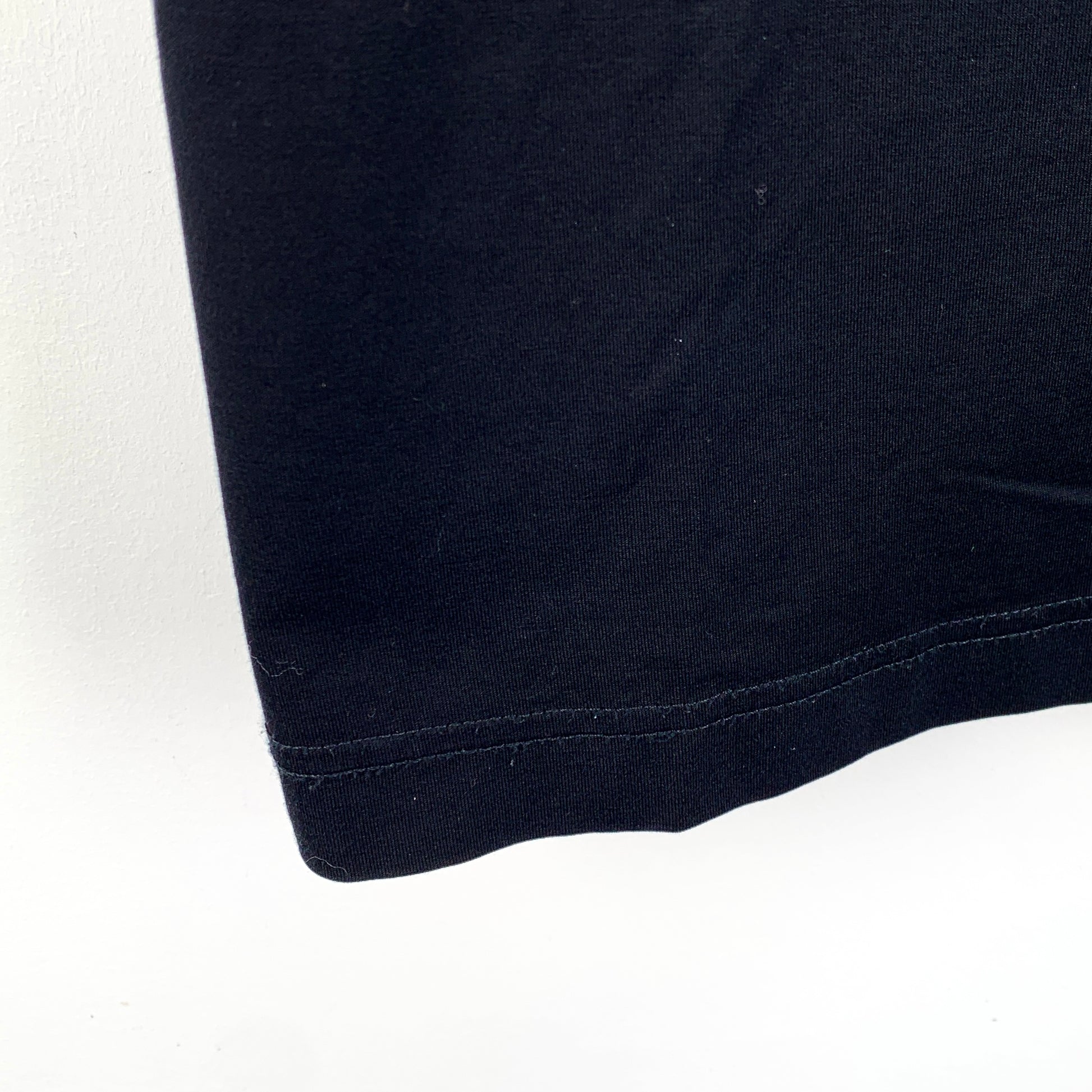 Prada Black Cotton V-Neck Short Sleeve T-Shirt XL