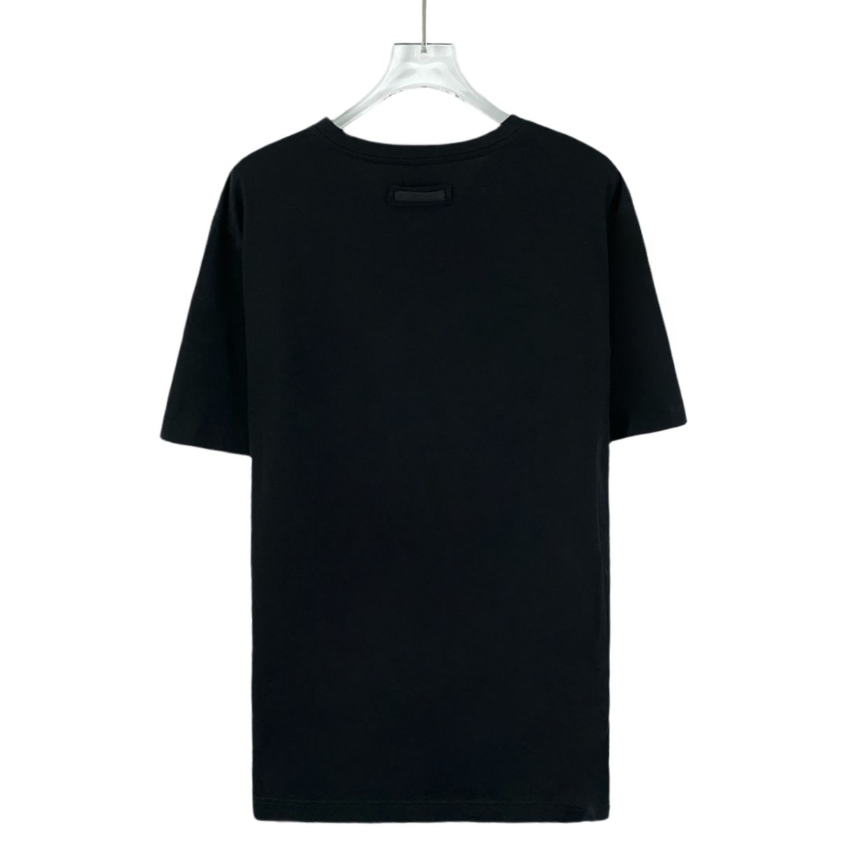 Prada Black Cotton V-Neck Short Sleeve T-Shirt XL