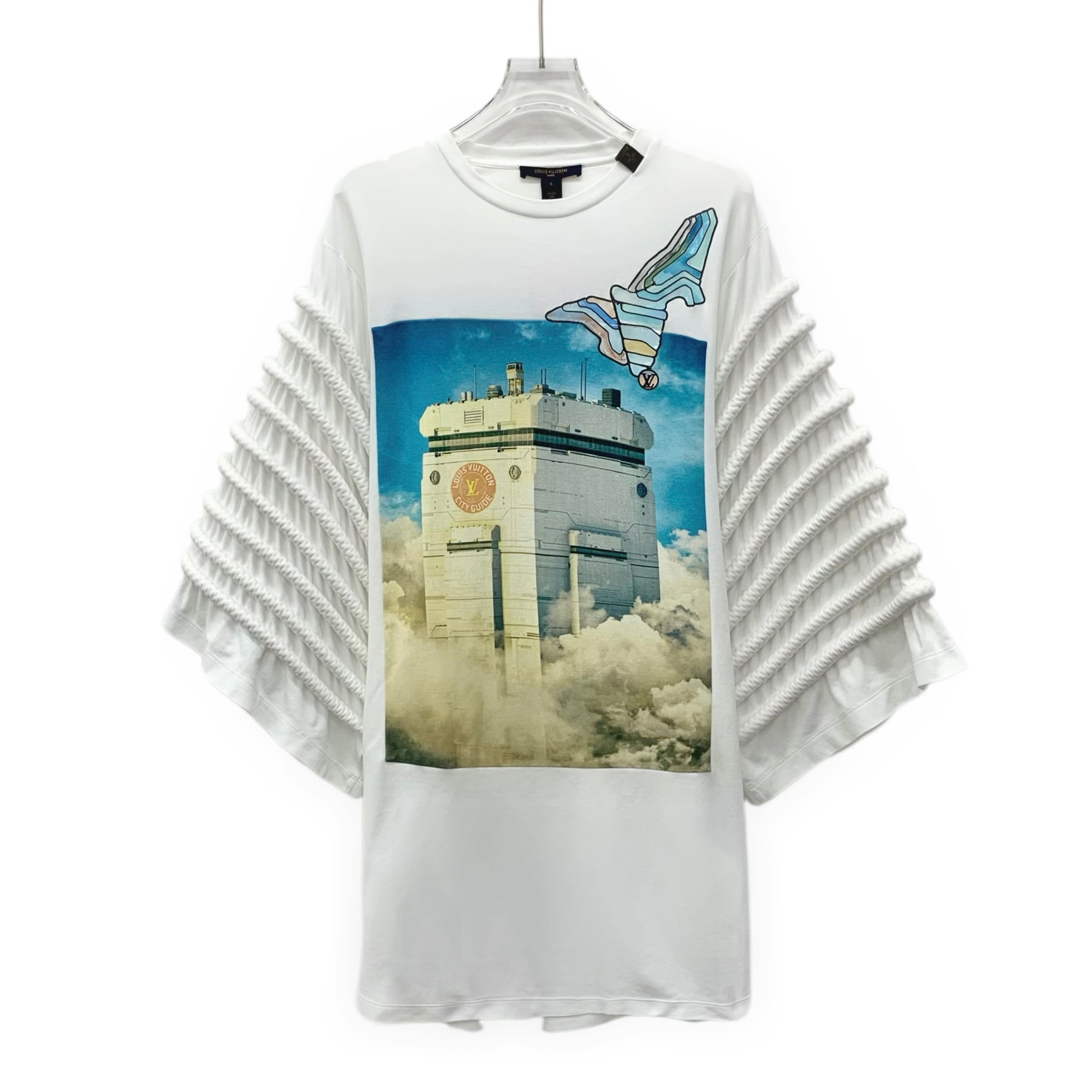 Louis Vuitton Louis Vuitton White Cotton Dress S