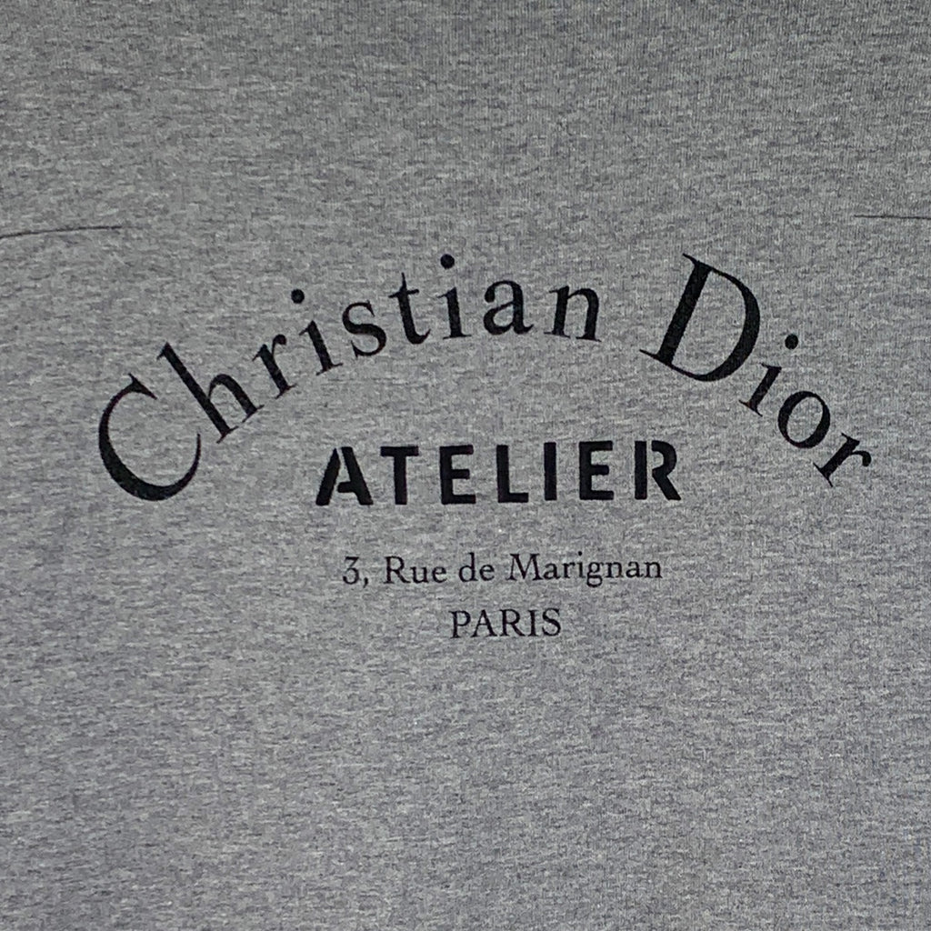 Dior Gray Cotton Women's Sweatshirt XL