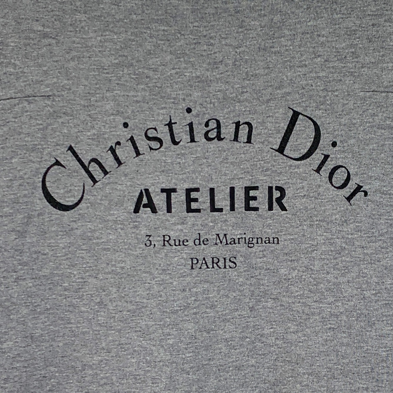 Dior Gray Cotton Women's Sweatshirt XL