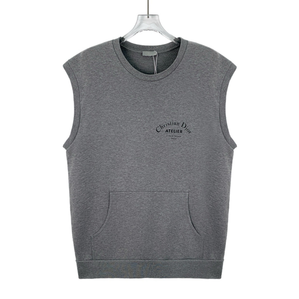 Dior Gray Cotton Women's Sweatshirt XL