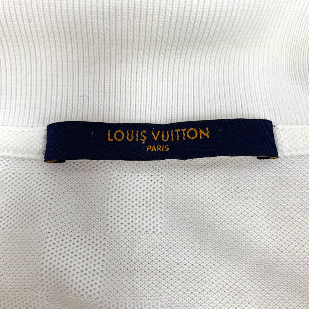 Louis Vuitton Louis Vuitton White Cotton Men's Polo Shirt L