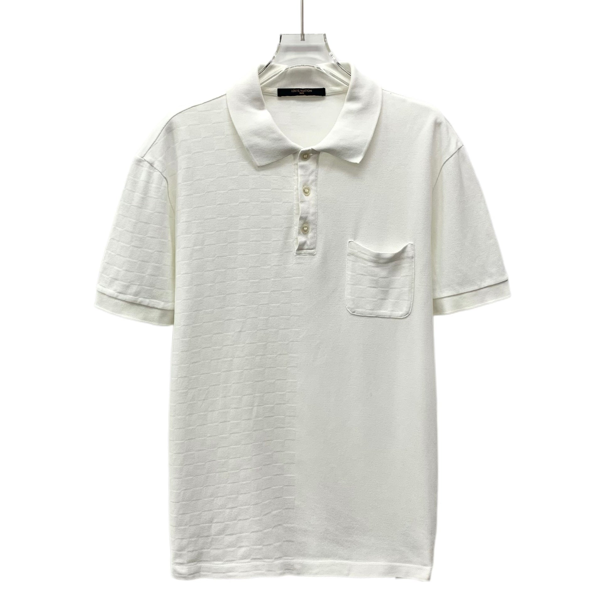 Louis Vuitton Louis Vuitton White Cotton Men's Polo Shirt L
