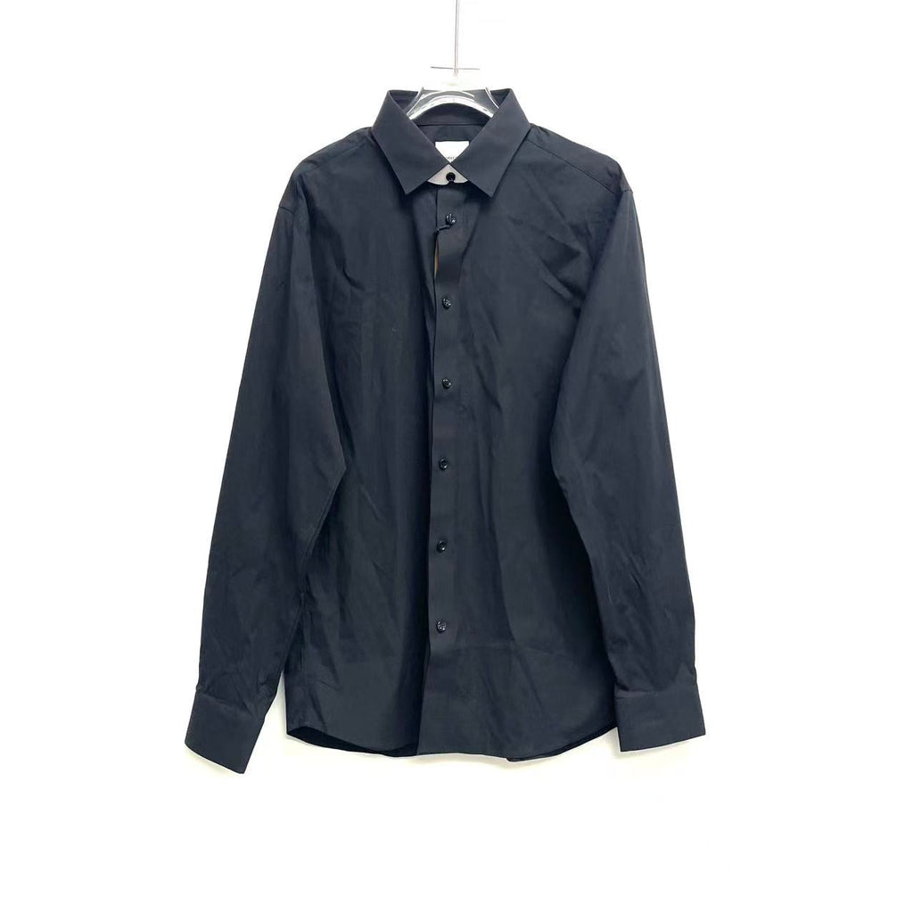 Pre-owned Burberry Shefford Long Sleeve Shirt (Black size s)