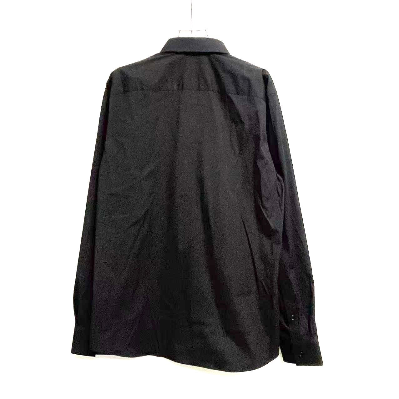 Pre-owned Burberry Shefford Long Sleeve Shirt (Black size XL)