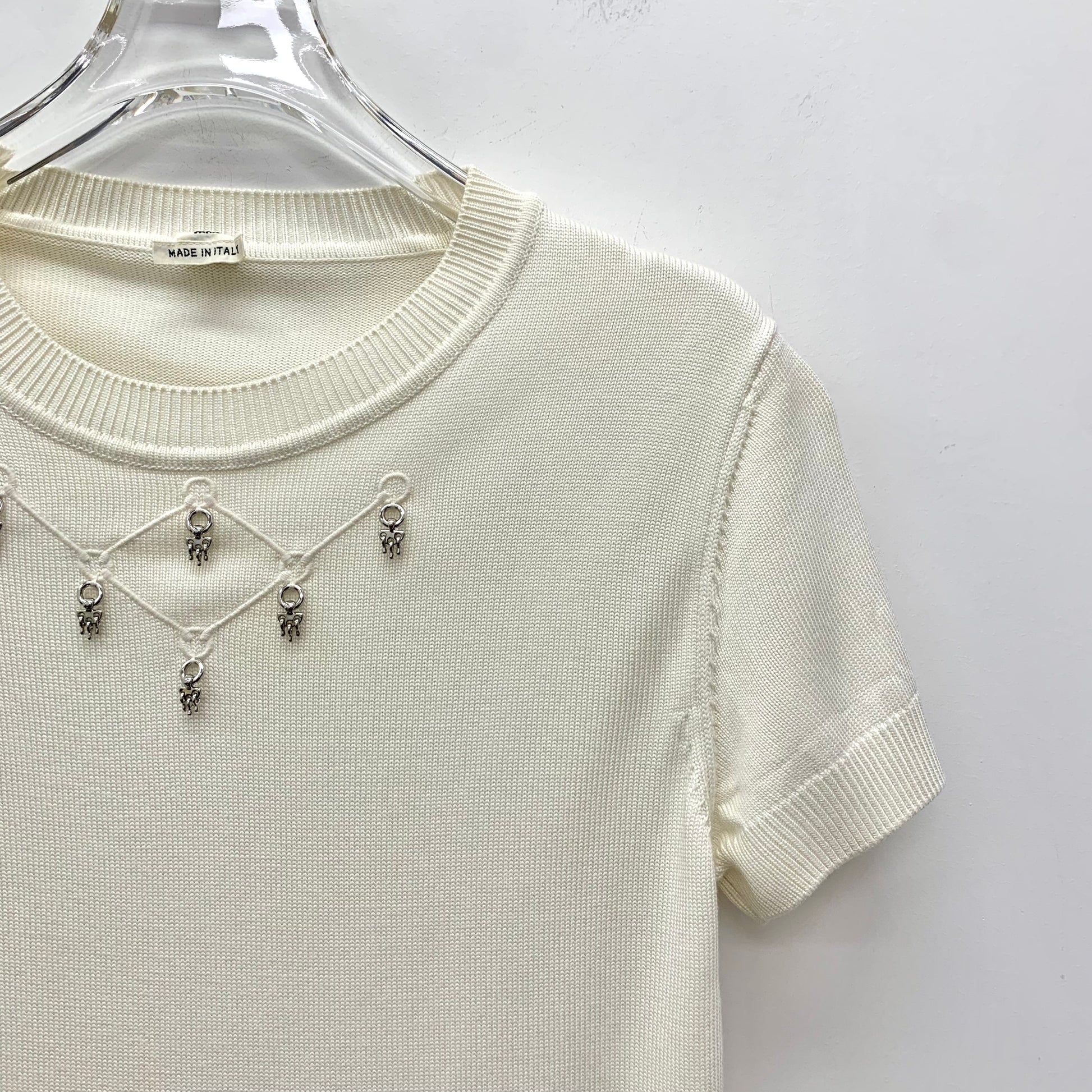 HERMES Silk shirt Hermès Beige size 38