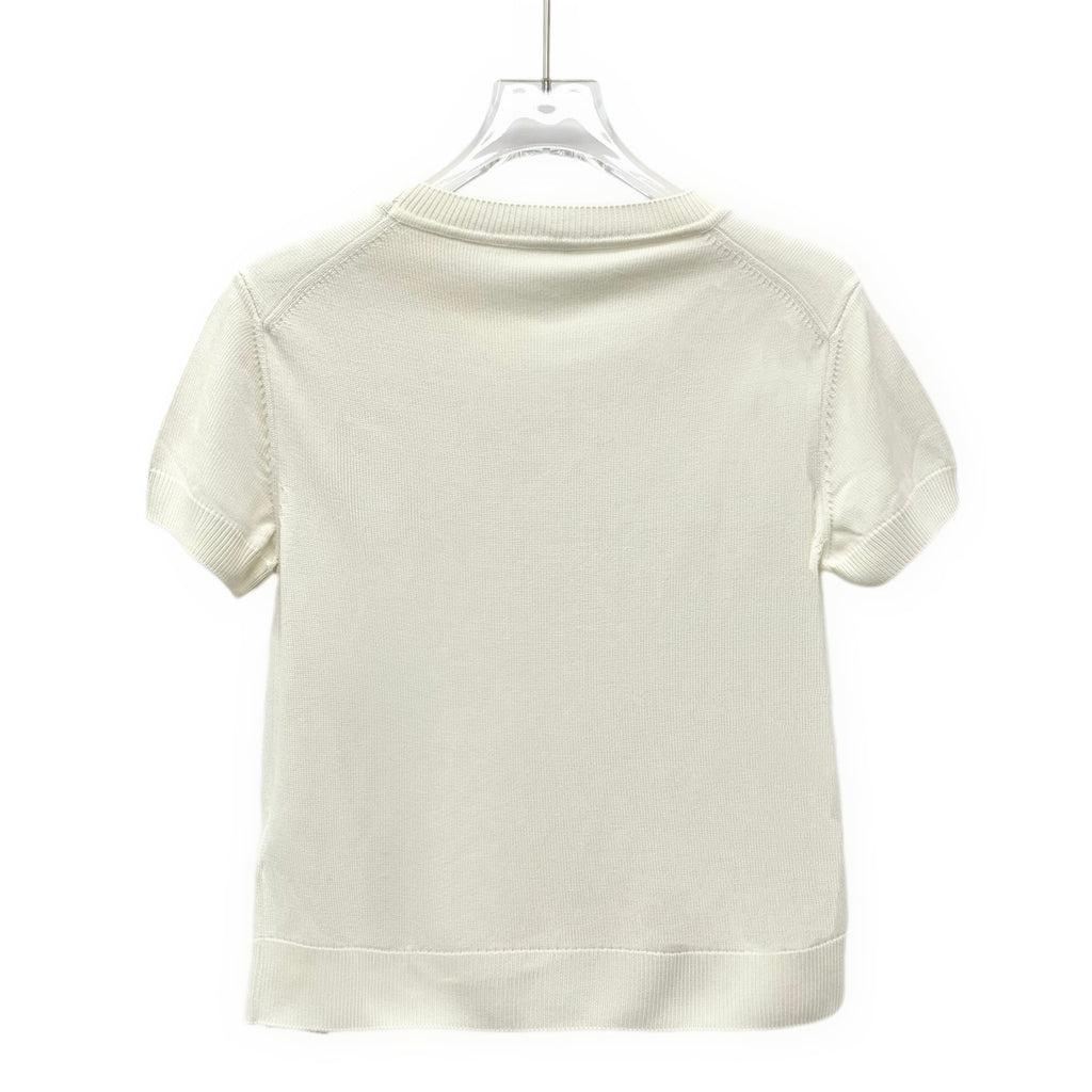 HERMES Silk shirt Hermès Beige size 38