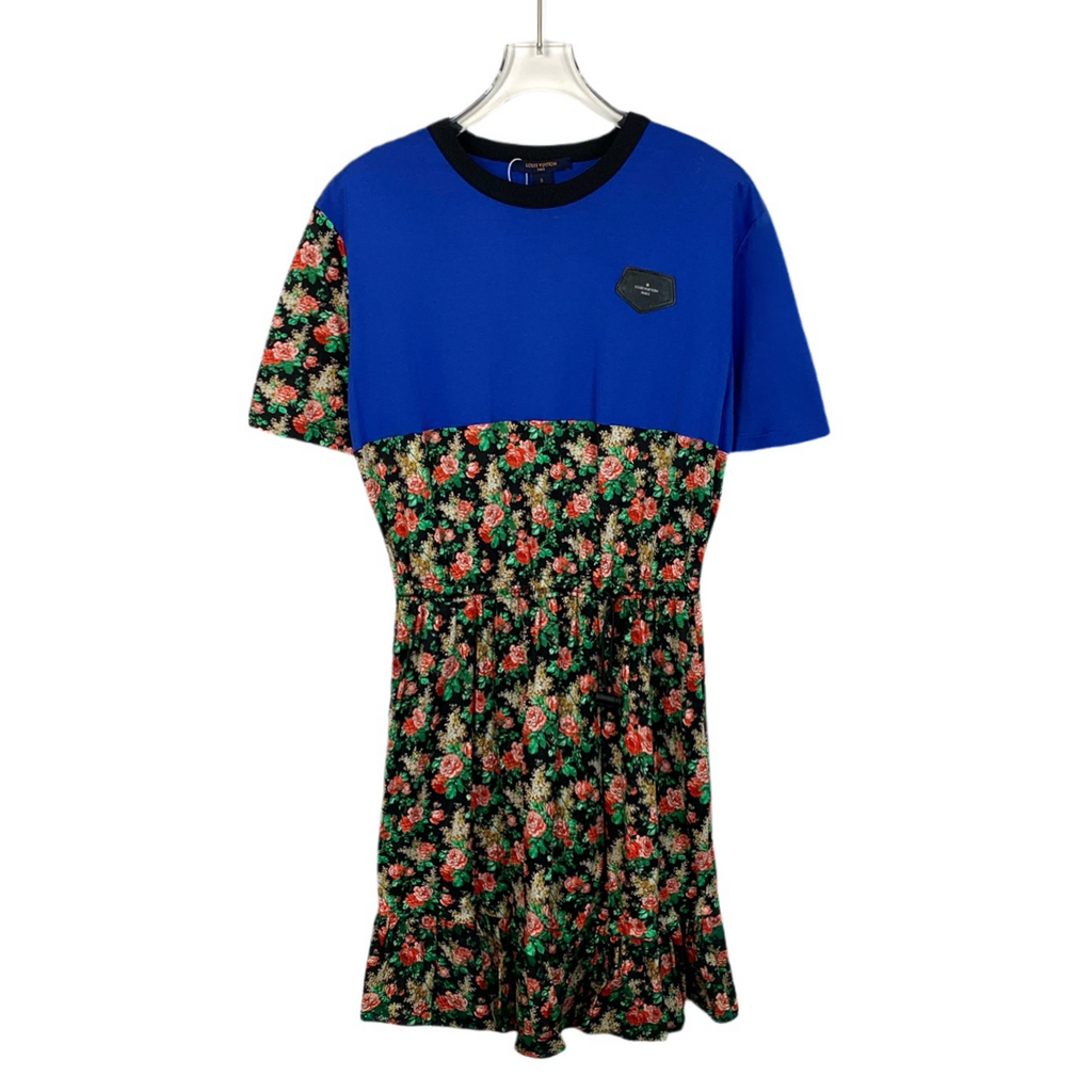 Louis Vuitton Rose Print Tunic Dress S