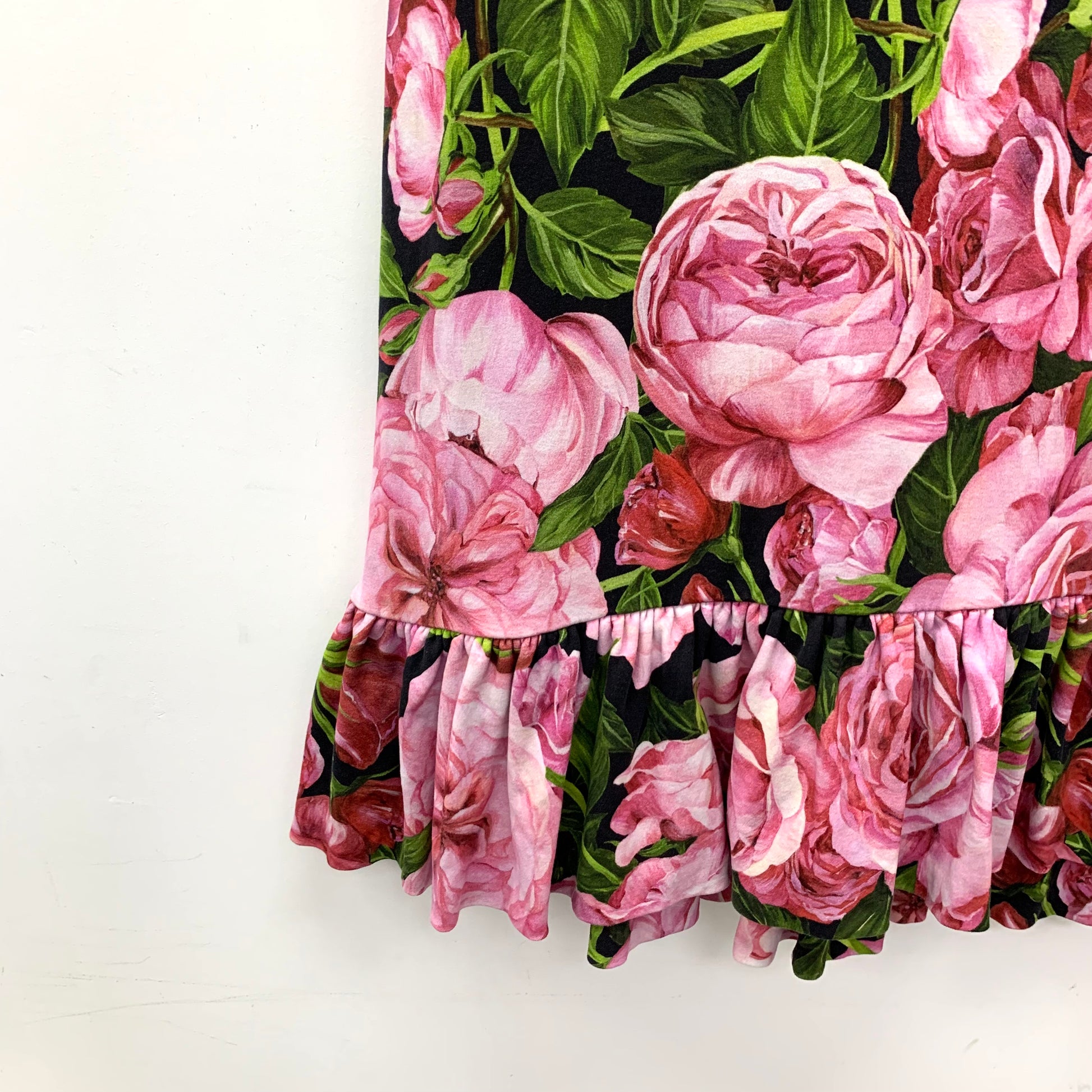 Dolce & Gabbana Kids Poplin Floral Dress 11/12