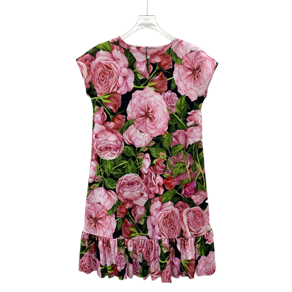 Dolce & Gabbana Kids Poplin Floral Dress 11/12