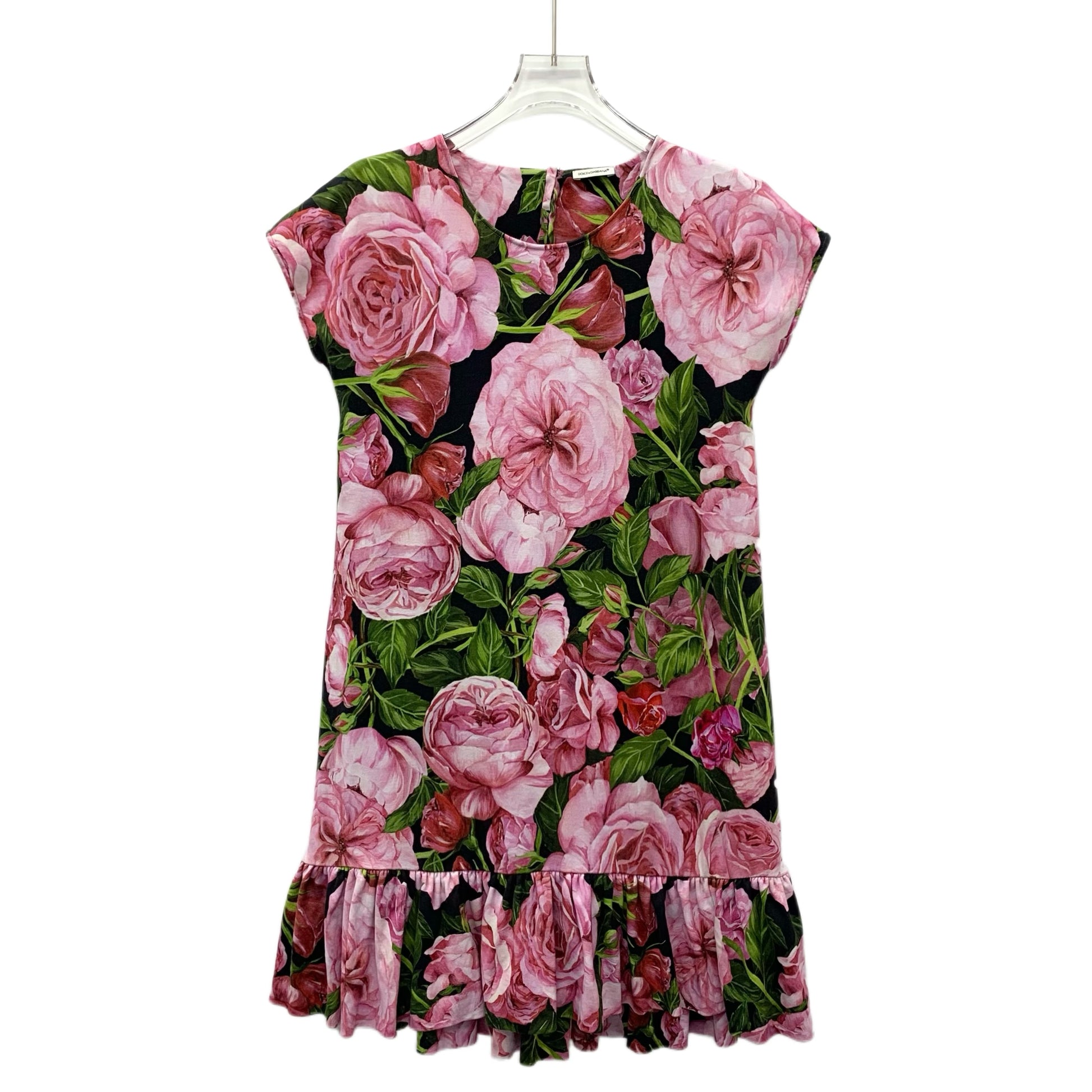 Dolce & Gabbana Kids Poplin Floral Dress 11/12