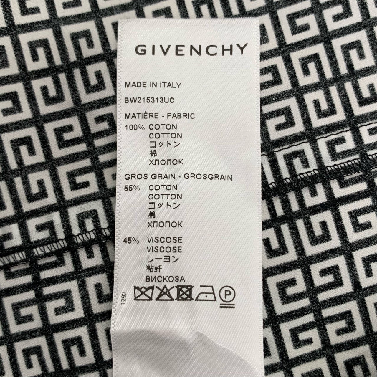 Givenchy black cotton long dress 36