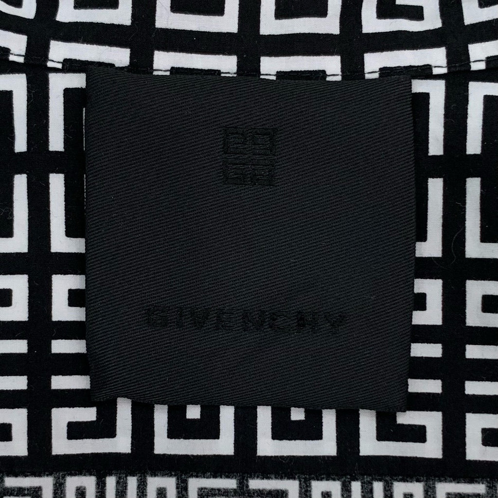 Givenchy black cotton long dress 36